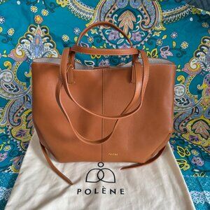 polene Cyme Edition Textured Camel